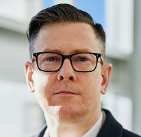 Alexander Hughes kriptókereskedési vállalat ügyvezető vezérigazgatójának portrékpza